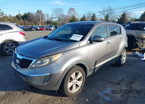 2013 Kia Sportage Lx из США, поврежденный, VIN KNDPB3A29D7445635